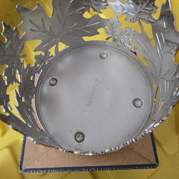 Partylite  maple gold leaf jar holder - Picture 6 of 6